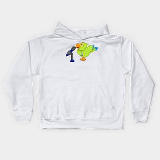 Parrot Singer Microphone Music Kids Hoodie